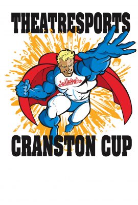 Cranston Cup Superhero with Theatresports stretch logo on chest.jpg Cranston Cup Superhero with Theatresports stretch logo on chest.jpg