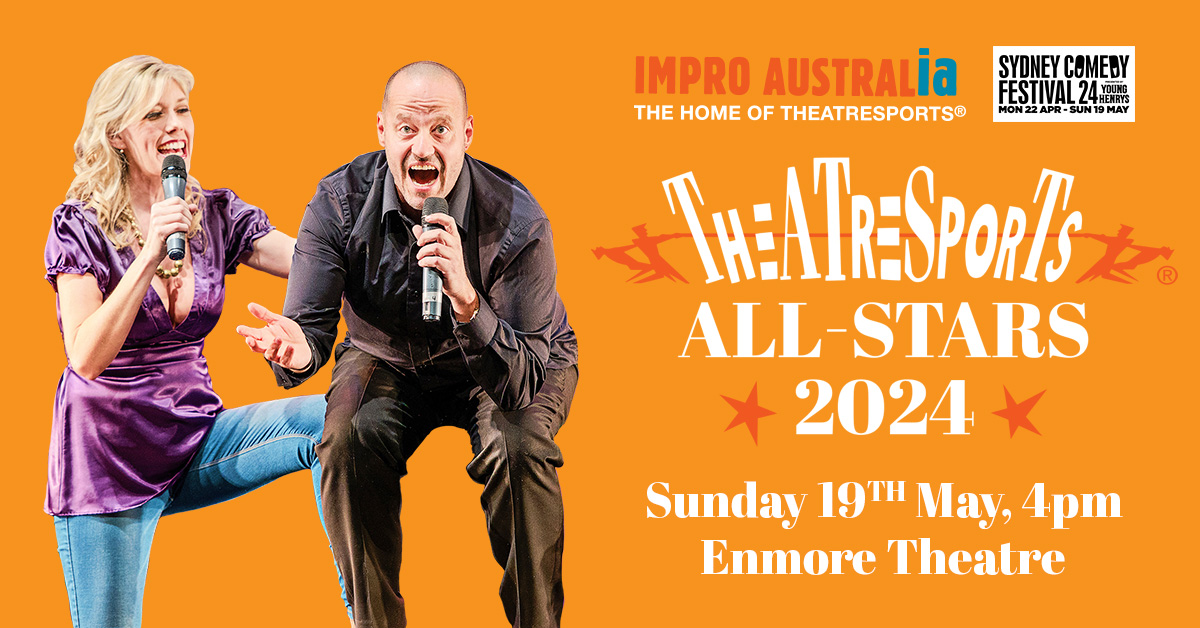 TheatreSports™ All-Stars THIS SUN MAY 19th, 4pm